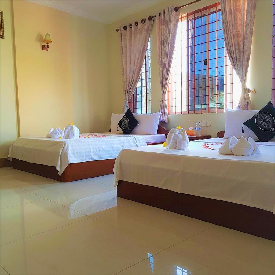 Samnop Samnang Guesthouse Kampot Ngoại thất bức ảnh