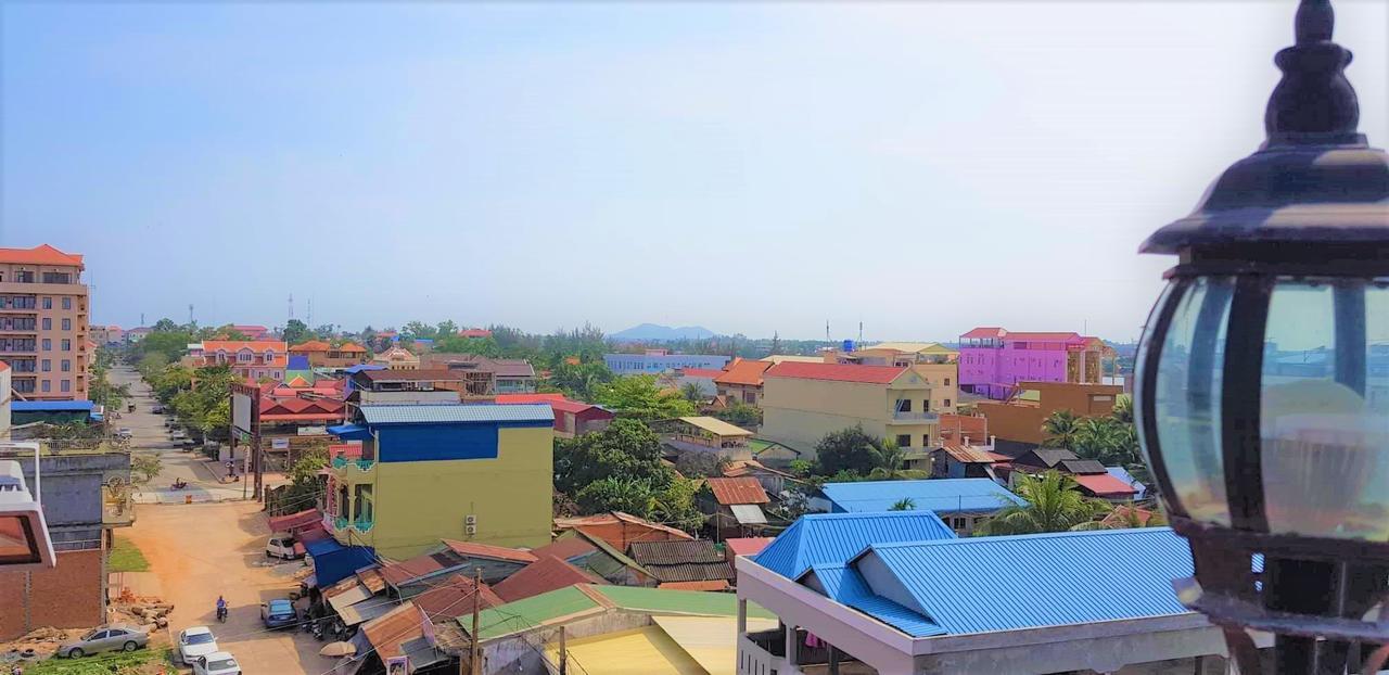 Samnop Samnang Guesthouse Kampot Ngoại thất bức ảnh