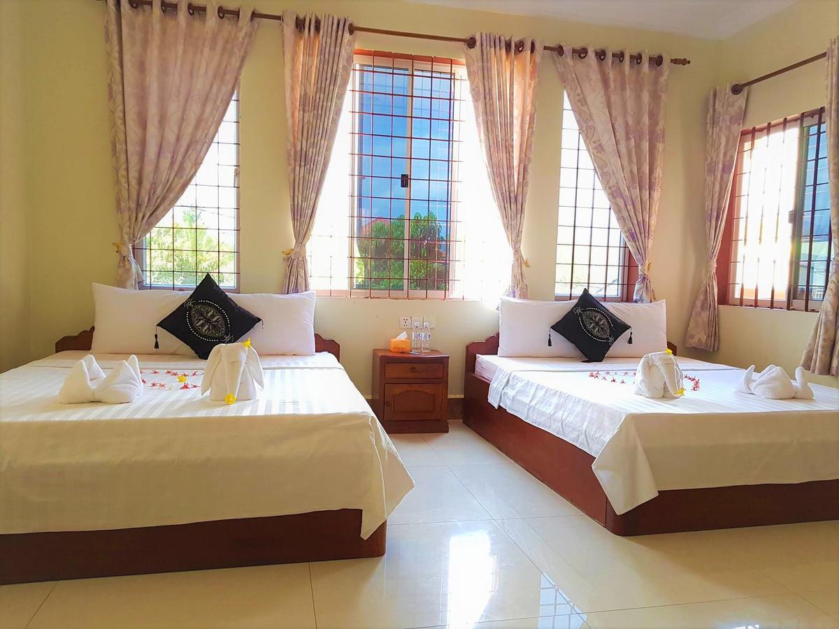 Samnop Samnang Guesthouse Kampot Ngoại thất bức ảnh